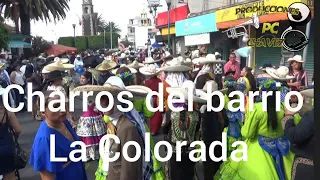 Charros del barrio La Colorada y Banda Juveni del Peñón de los baños 2024