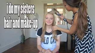 I do my sister's hair and make-up | BIBI BREIJMAN