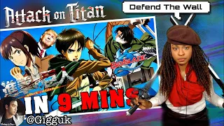 Shay Mikasa Ackerman is here!!! Attack on Titan IN 9 MINUTES | Reaction @gigguk​