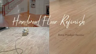 Refinishing Red Oak Hardwood with Bona Products