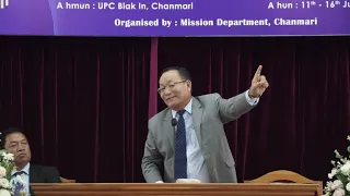 Revival Crusade : Rev. KVL Hmangaihkima -  ISUA TAN (Rom 10:9-10)