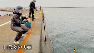 【この場所、入れ食い】魚が食べたくて海で餌を入れてみたら・・・大量に居た！？　まさかの結果に…　そして、まさかのサプライズ!?　直江津港第３堤防（ハッピーフィッシング)