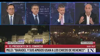 El análisis del discurso de Milei y sus repercusiones en LN+