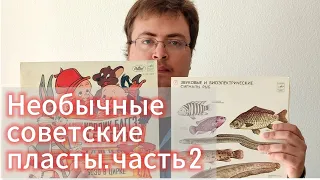 Виниловые пластинки: необычный советский винил. Часть 2