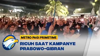 Kampanye Prabowo-Gibran Diwarnai Kericuhan di Probolinggo