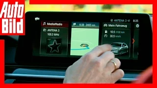 BMW 5er Connectivity  - BMWs neue Bedienoberfläche (2017)