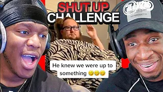 Reacting to the "Shut Up" Challenge