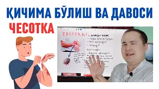 ҚИЧИМА ЧЕСОТКА ҲАҚИДА, САБАБИ, БЕЛГИСИ, ДАВО ДОРИЛАРИ, ПРОФИЛАКТИКАСИ ДОКТОР ИСЧАНОВДАН МАЪЛУМОТ