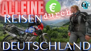 MOTORRADREISE DEUTSCHLAND Film 💰Kosten ✅ Kilometer ✅ Locations