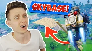 JETPACK + SKYBASE! [Fortnite Battle Royale]