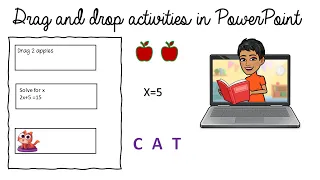 How to  to create drag and drop activities in PPT