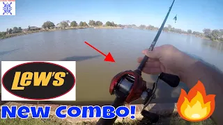 New ROD And REEL Combo! Lews Hack Attack Combo | Fall Bass Fishing