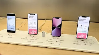 iPhone 14 Mini Shopping Vlog at the Apple Store (smallest iPhone EVER bought from the Apple Store!!)