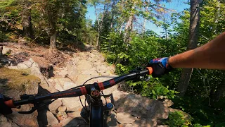 Minnesota's Hardest XC Trail Ridden the Hardest Direction - Fade to Blue - Split Rock Wilds