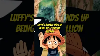 why luffy's bounty lower than kaido? #onepiece #shorts