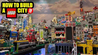 How to build a LEGO city (10 tips and tricks tutorial)