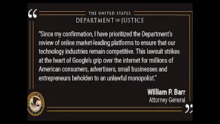 DOJ files antitrust lawsuit against Google