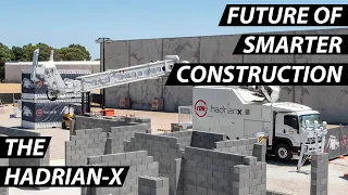 The Hadrian X Self Bricklaying Robot Is The Future Of Modern Day Smart and Safe Construction