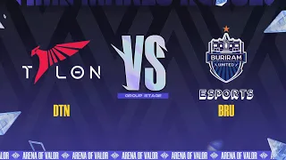 DTN vs BRU Game 2 I AIC 2021 Group Stage Day 1 I Dtac x Talon vs Buriram United Full Games