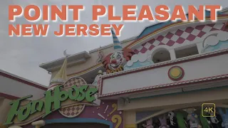 4K Walk Point Pleasant Boardwalk New Jersey