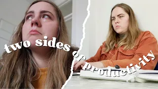 I cry a lot but I am SO productive - it's a vlog - getting things done