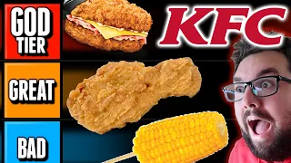 KFC TIER LIST (UK)