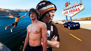 LAS VEGAS WITH THE SICKOS | Death Diving, Casino & Race Cars