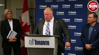 Toronto Mayor Rob Ford Won't Raise Taxes To Fill Funding Gap From Province