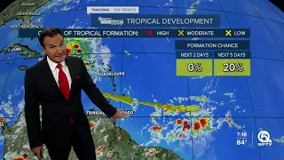 Conditions could be ripe for development of tropical wave