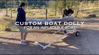 Stop Dragging My Boat Around!  DIY Boat Dolly For CHEAP From PVC