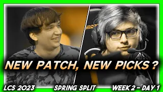 PATCH 13.1b IS HERE (LCS 2023 CoStreams | Spring Split | W2D1)