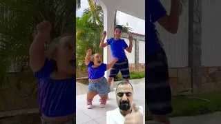 Dancinha Trend com MC Divertida e Henrique #shorts - Clau Santana #tiktok #viral #funny #EASYslowed