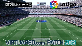 [4K] eFootball PES 2021 VirtuaRED V4.1 | Realistic Gameplay Showcase  | Barcelona vs Valencia