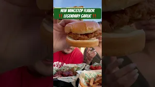 NEW Wingstop Legendary Garlic ⁉️