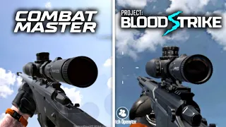 Combat Master vs. Project: BloodStrike - Weapons Comparison