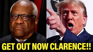 CORRUPT Clarence Thomas SHOULD RECUSE NOW on Trump Cases