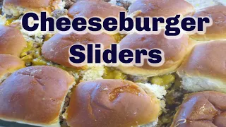 Quick & Easy Cheeseburger Sliders!