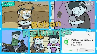 Kompilasi Udin Pengangguran Vol.3 (Animasi Sentadak)