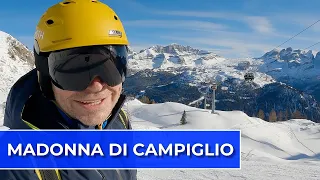 Sunny skiing in Madonna di Campiglio (vlog164)