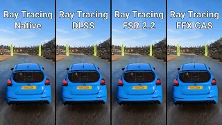 Forza Horizon 5 Extreme Settings | RTX 3070 TI | Ryzen5 5600X | 1440p | Native, DLSS, FSR, FFX CAS