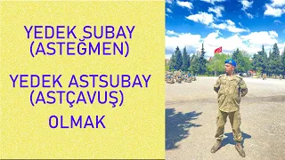 Yedek Subay - Yedek Astsubay (Asteğmen - Astsubay Astçavuş) Askerlik, Genel Bilgiler, Eğitim, Maaş