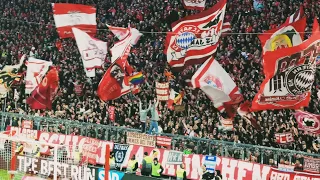 Bayern vs. Dortmund I Bayern Fans singen "Wer wird Deutscher Meister BVB Borussia" I Bundesliga 23
