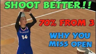 HOW TO SHOOT BETTER ON NBA 2K24!!! A COMPLETE BREAKDOWN OF THE SHOOTING SYSTEM!!!!