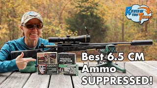 What Is The Most Accurate 6.5 Creedmoor Ammo - SUPPRESSED?