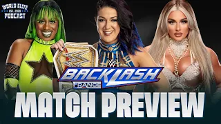 Bayley vs. Naomi vs. Tiffany Stratton | FULL Match Preview - #wwe #wwebacklash #fyp #viral