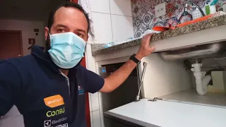 Técnico Rodrigo (Brasília) - Dica para instalação de lava louça - Use o adaptador próprio.