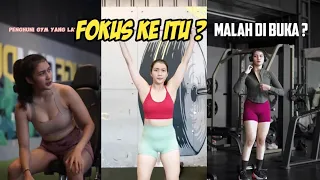 Erinailma Sedang Gym Tapi Kok Padat Berisi Sekali,Gemoy Sampai Ngecap Itu Nya