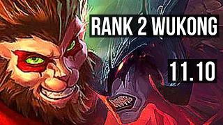 WUKONG vs AATROX (TOP) | Rank 2 Wukong, 9/3/10, Godlike, Rank 19 | JP Challenger | v11.10