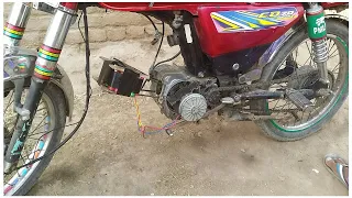 How Easy to convert old petrol bike to electric Bike 50 km/h