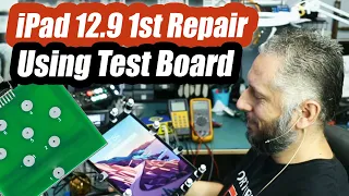 iPad pro 12.9 1st No Power Repair. Tristar chip Replacement & test values you need to know.